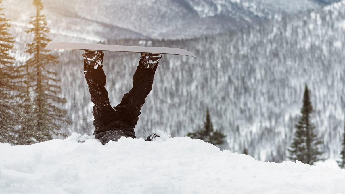 Fall While Snowboarding How to Fall Properly on a Snowboard