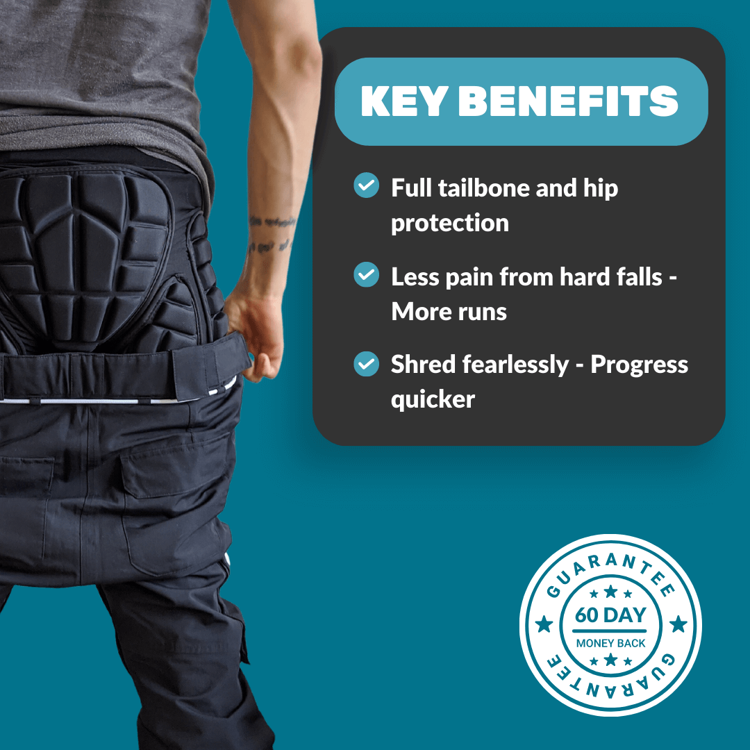 Snowboard Impact Shorts + Elbow or Knee pads