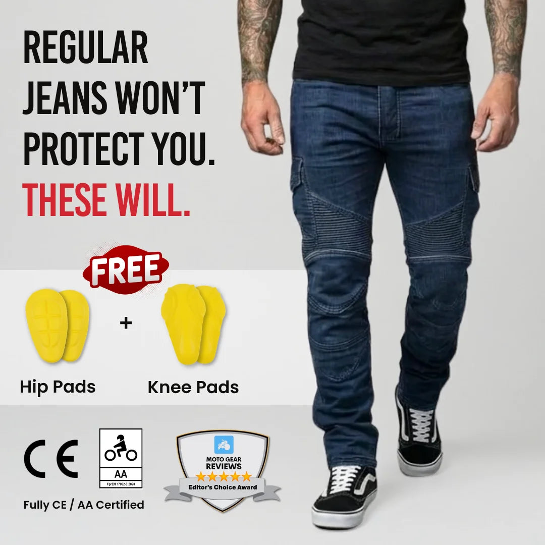 gear protect erfahrungen Pure Grit Riding Jeans 2.0 Blue / XS / 32 (81cm)