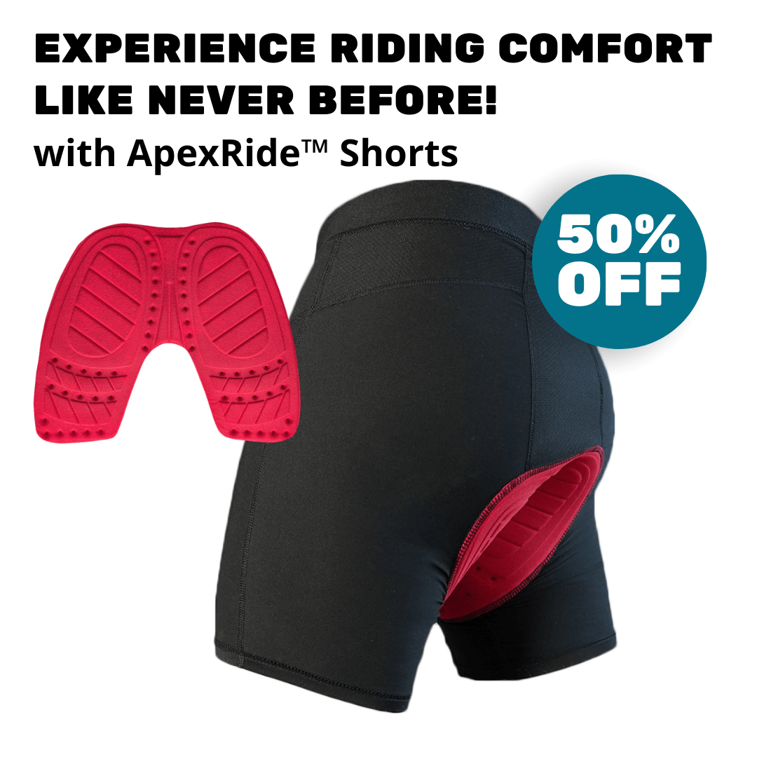 Extra padded bike shorts on sale