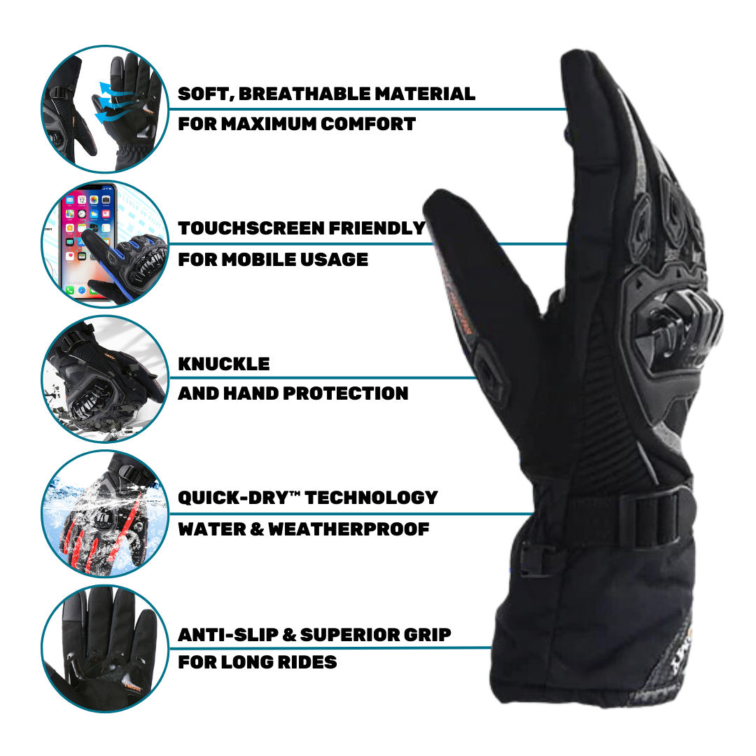Best thermal motorcycle gloves on sale