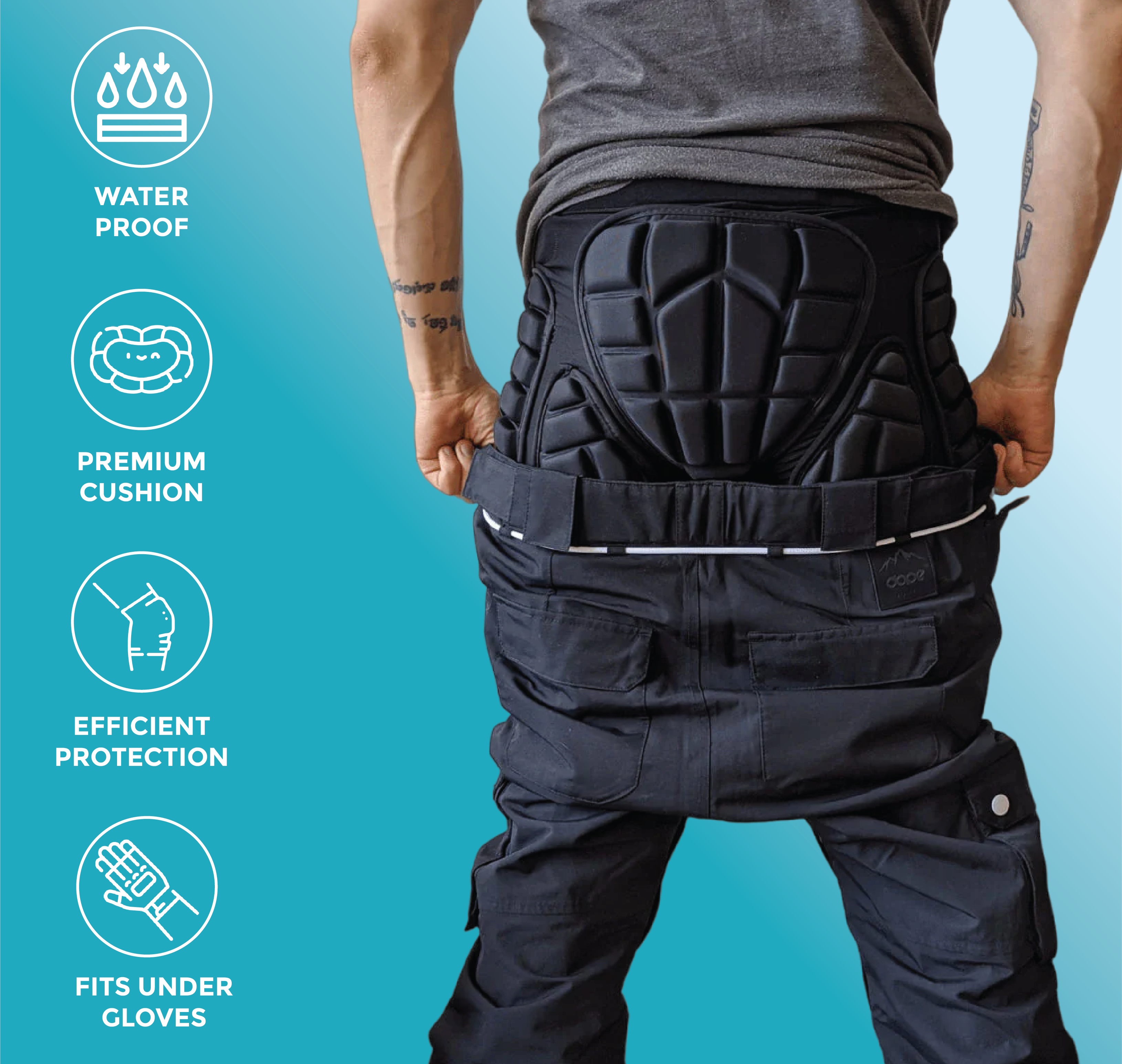 Snowboarding Full Protection Bundle – Rippl Impact Gear