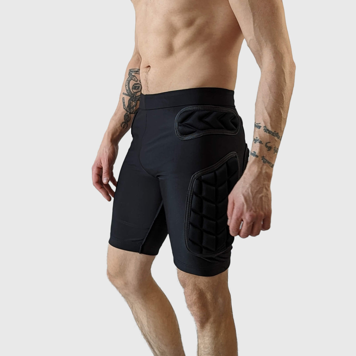 Side view of MTB Impact shorts